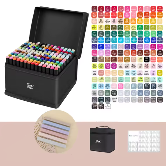 Feutres à Alcools 12 pièces à 262 pièces