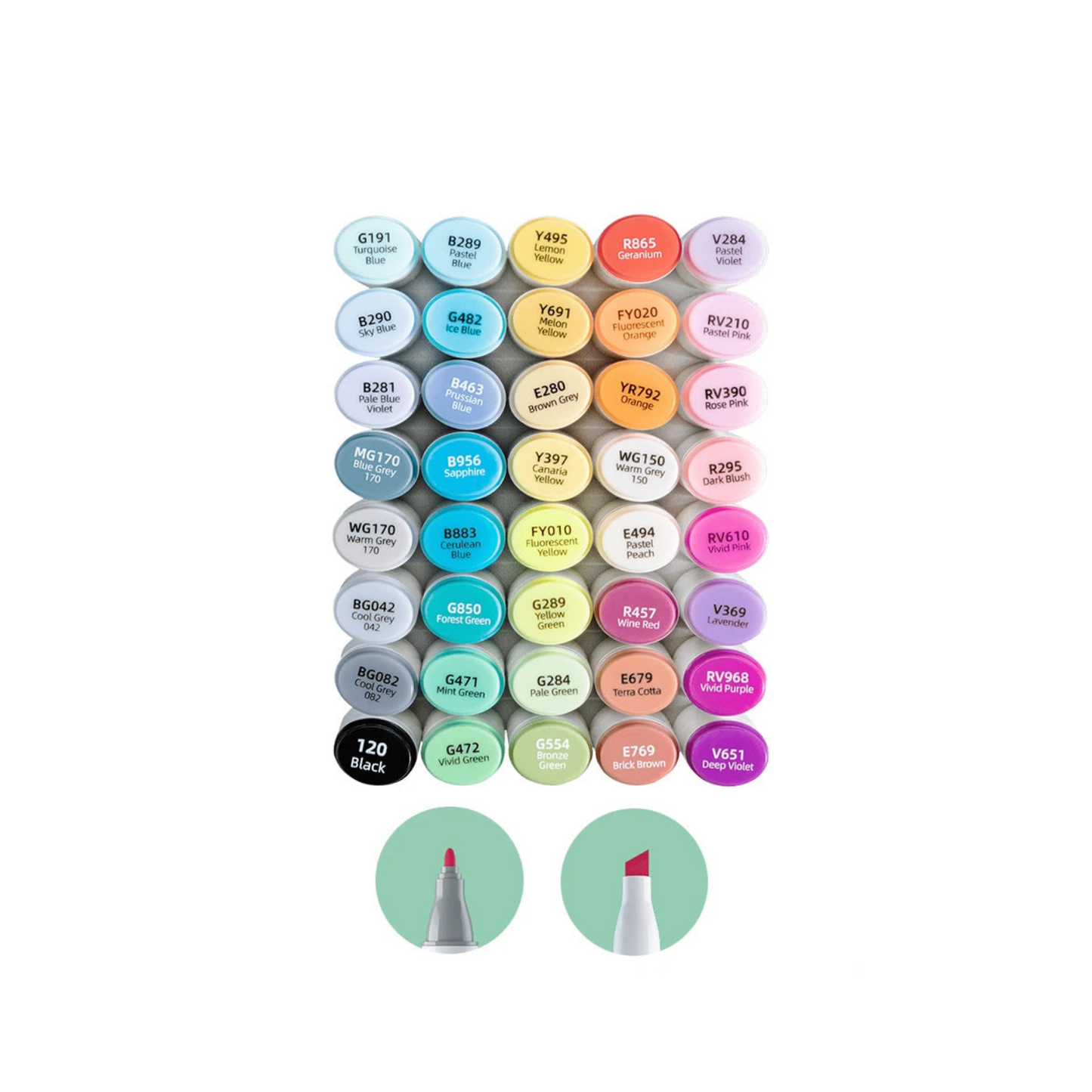 OHUHU Crayons Feutres A Alcools - Oahu