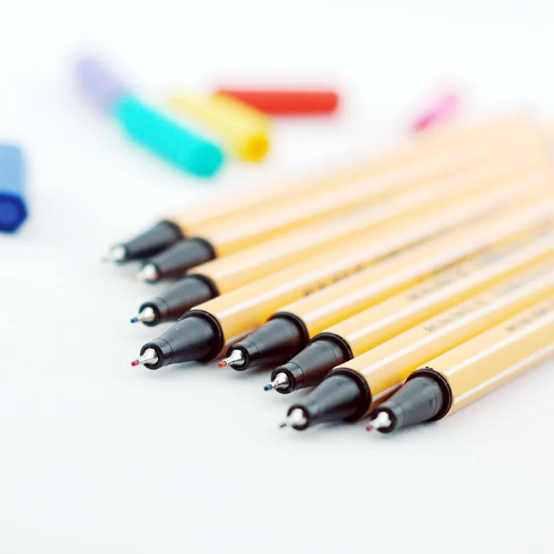 Stabilo Pointes Fines 10 couleurs