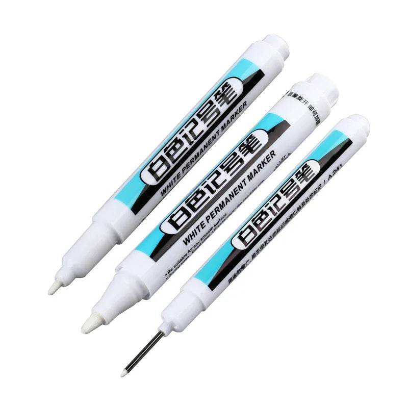 Marqueur Blanc 0,7 mm /1 mm / 2,5mm