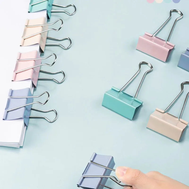 Pinces à Papier en Métal 32mm, 25mm, 19mm et 15mm