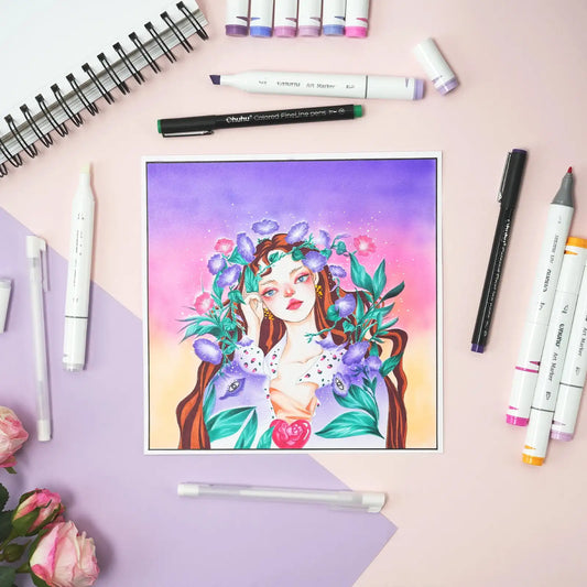 OHUHU Crayons Feutres A Alcools - Oahu