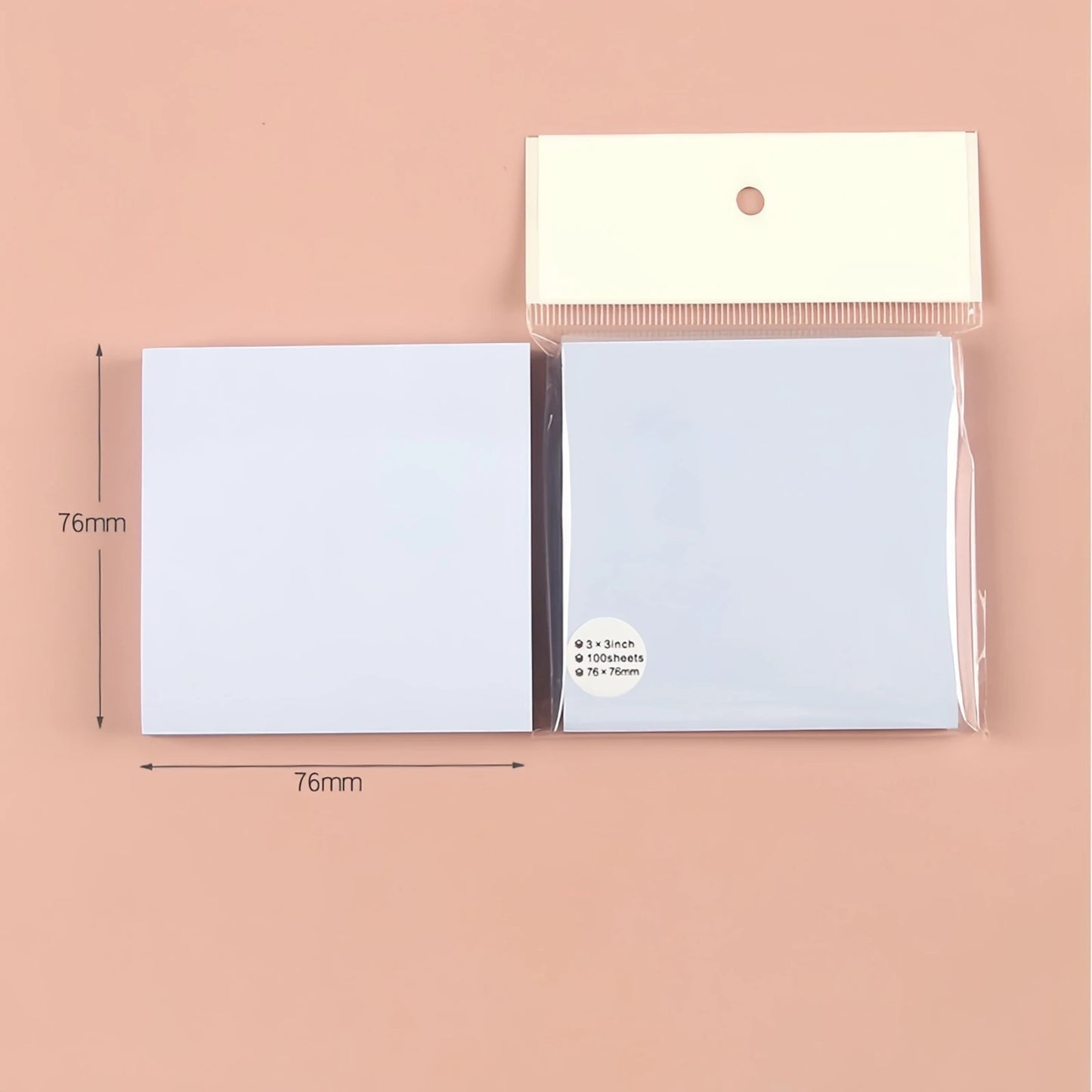 Bloc-Notes Autocollants 6 Couleurs