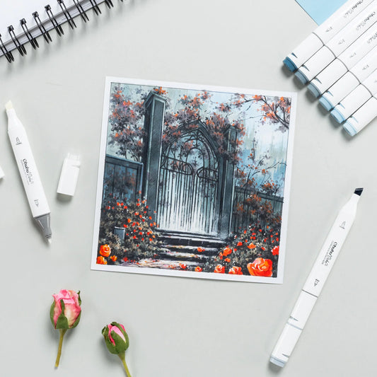 OHUHU Feutres à Alcools Gris 36 couleurs