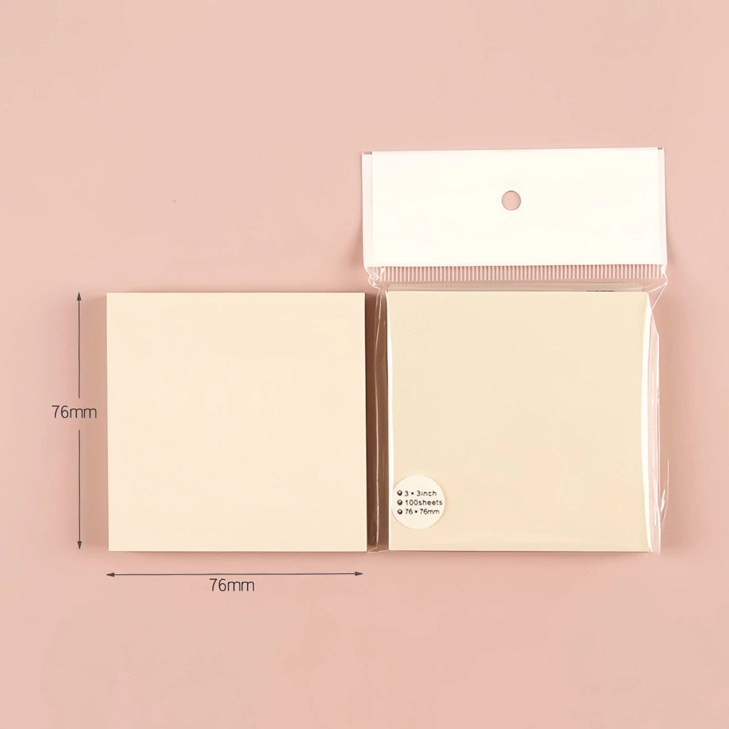 Bloc-Notes Autocollants 6 Couleurs