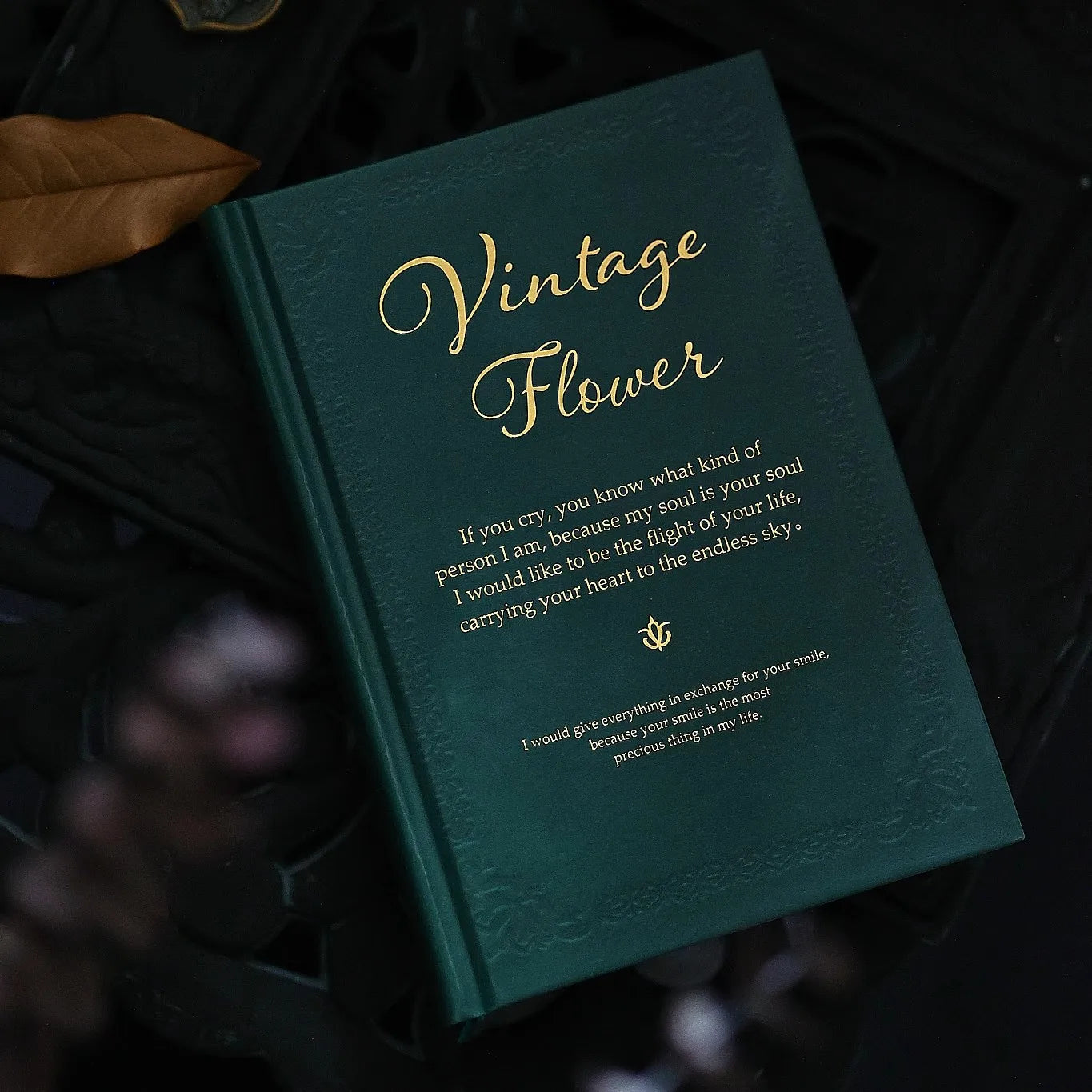 Carnet Retro Florale