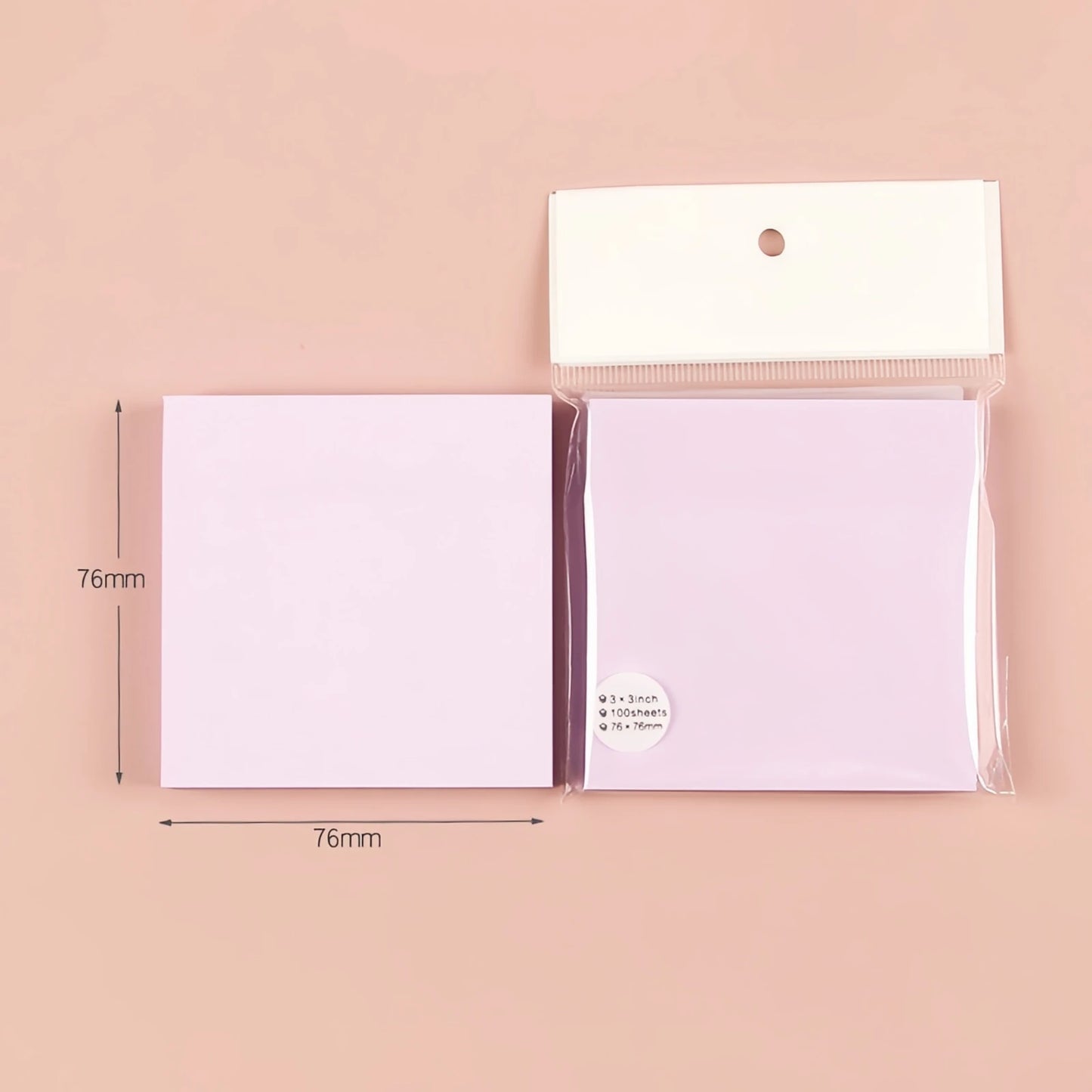 Bloc-Notes Autocollants 6 Couleurs