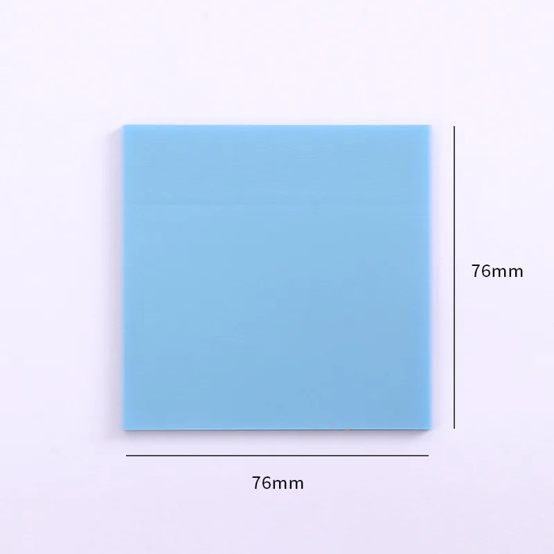 Bloc Note Autocollant Transparent