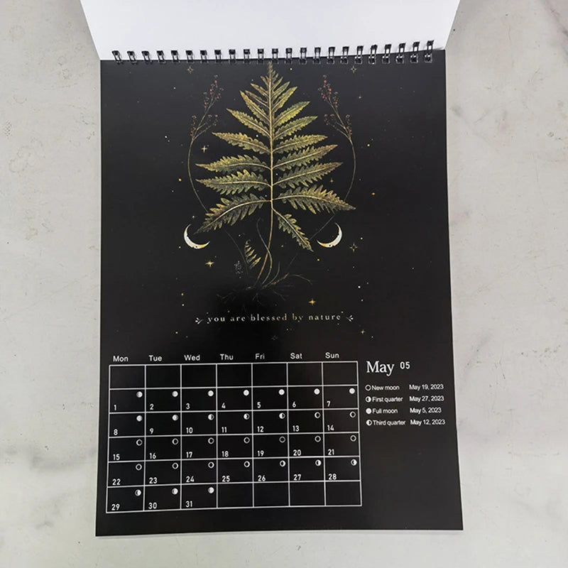 Calendrier 2025 - Nature Forêt Lunaire