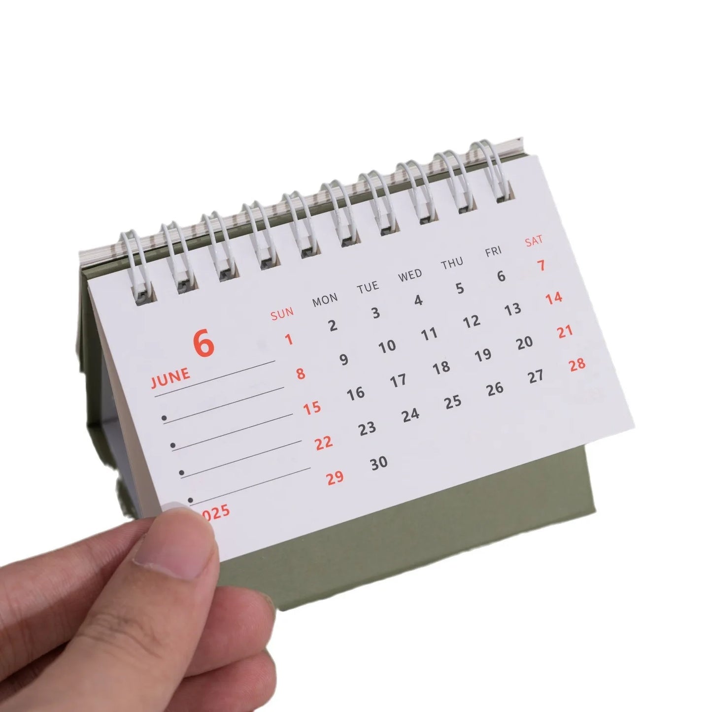 Calendrier 2025 - Rectangle