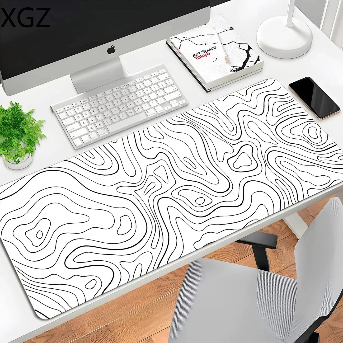 Tapis de Souris - Blanc et Noir