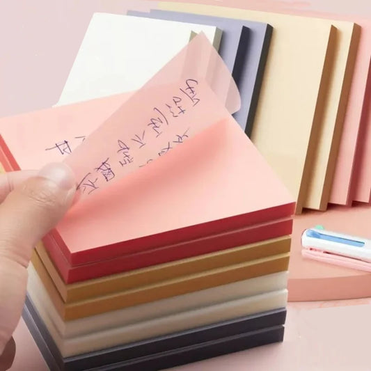 Bloc Note Autocollant transparent
