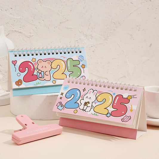 Calendrier 2025 - Lapin et Ourson