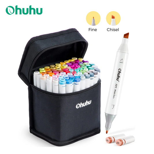 Crayons Feutres A Alcools Ohuhu
