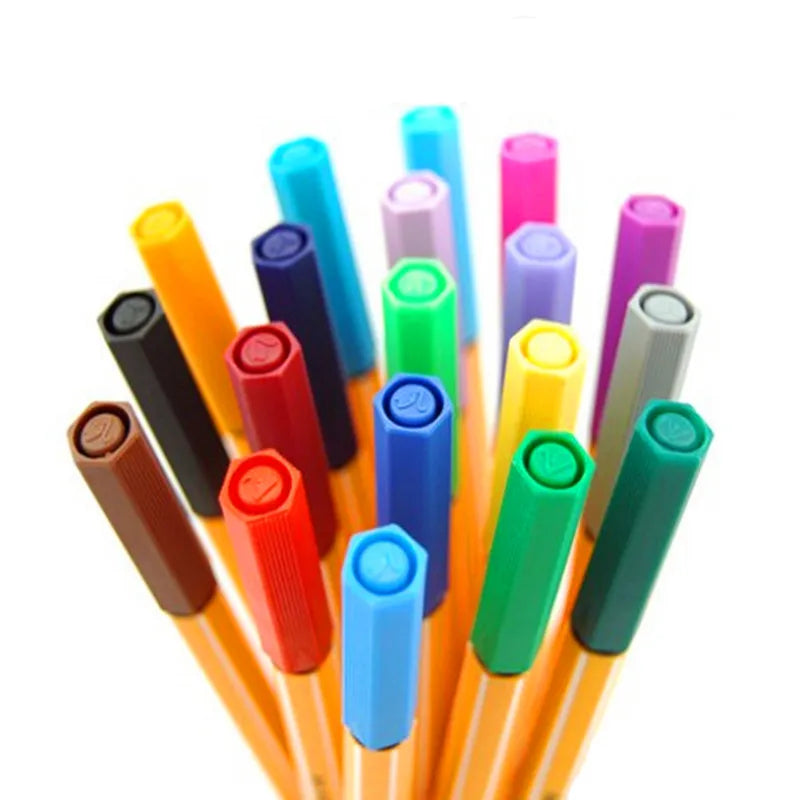 Stabilo Pointes Fines 10 couleurs
