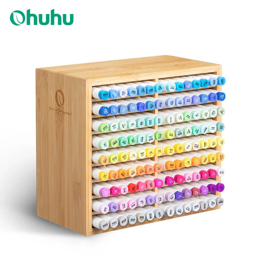 OHUHU - Organisateur en Bois de Bambou