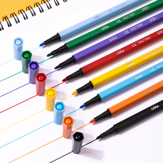 Crayons Feutres 24 couleurs