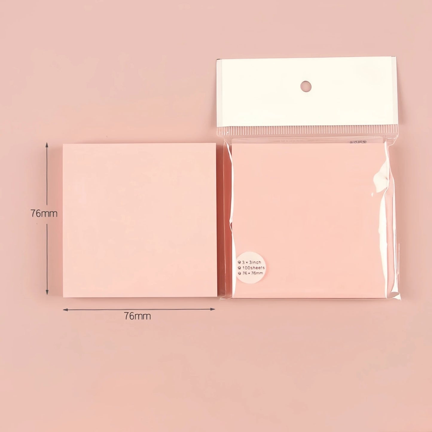 Bloc-Notes Autocollants 6 Couleurs