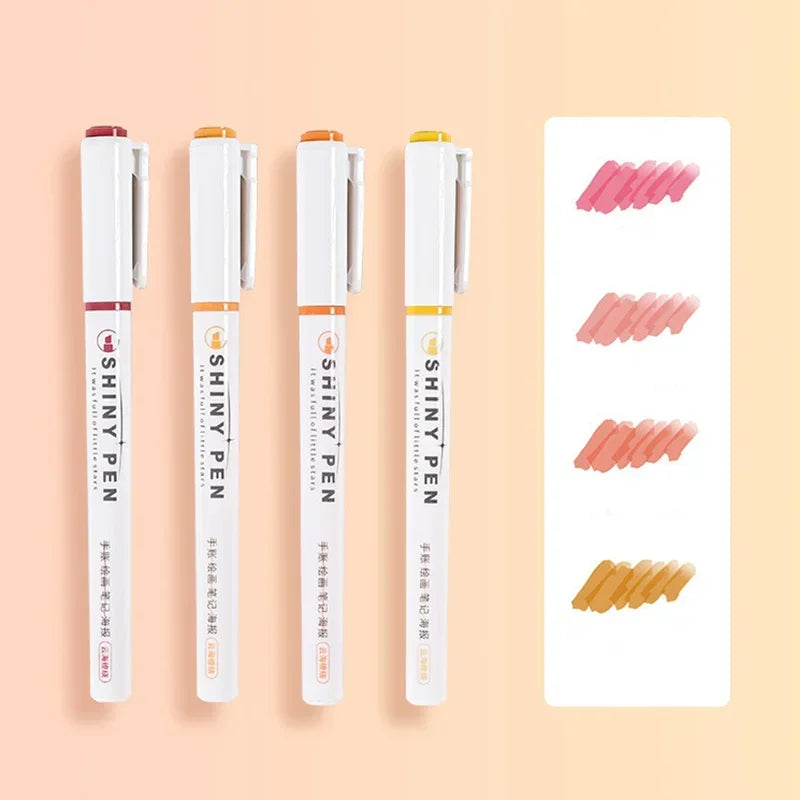 Surligneurs Pastels Pailletés