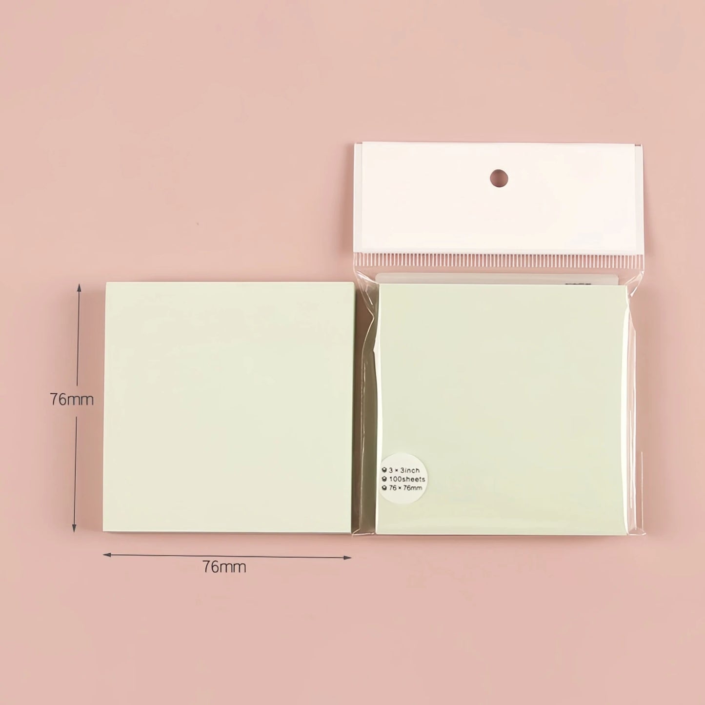 Bloc-Notes Autocollants 6 Couleurs