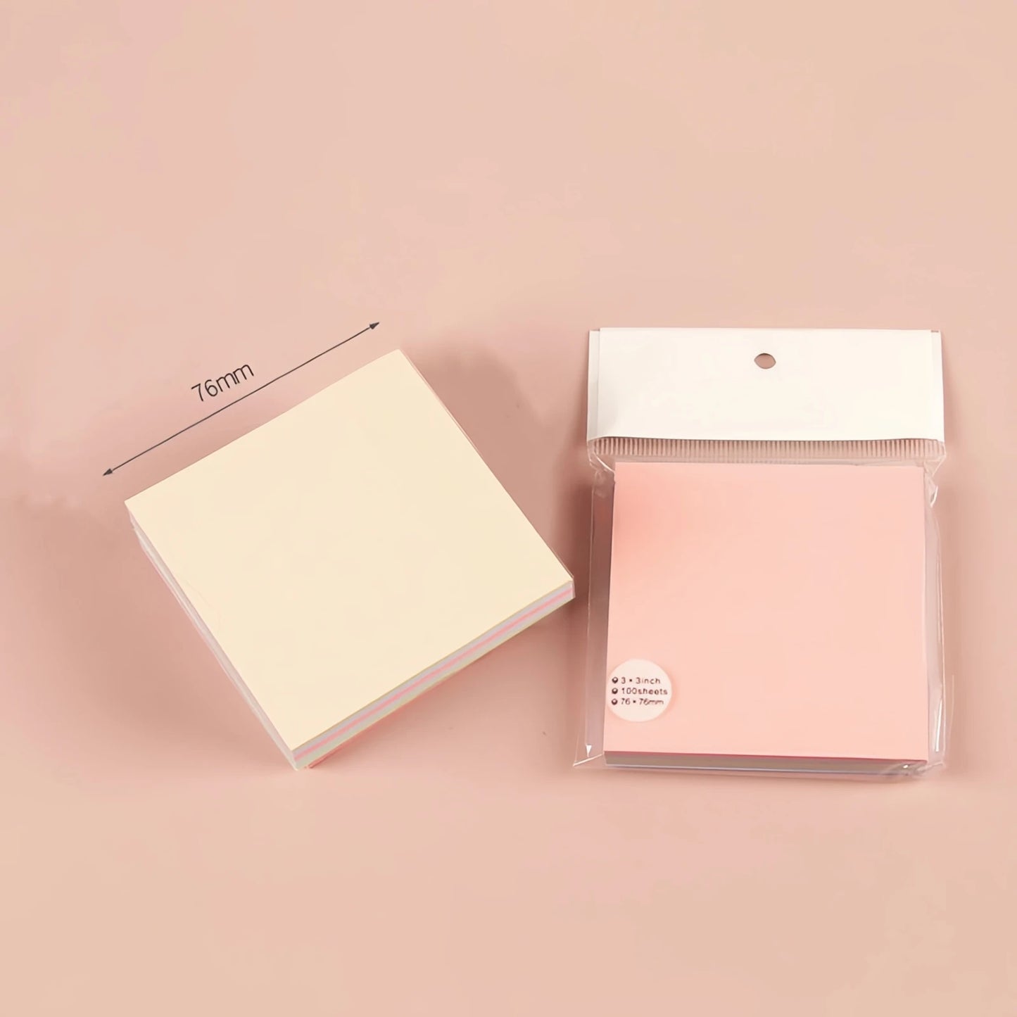Bloc-Notes Autocollants 6 Couleurs
