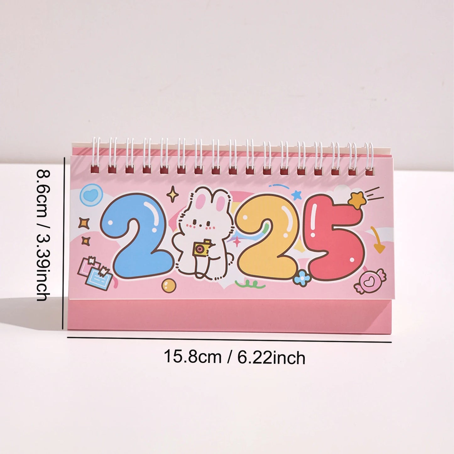Calendrier 2025 - Lapin et Ourson