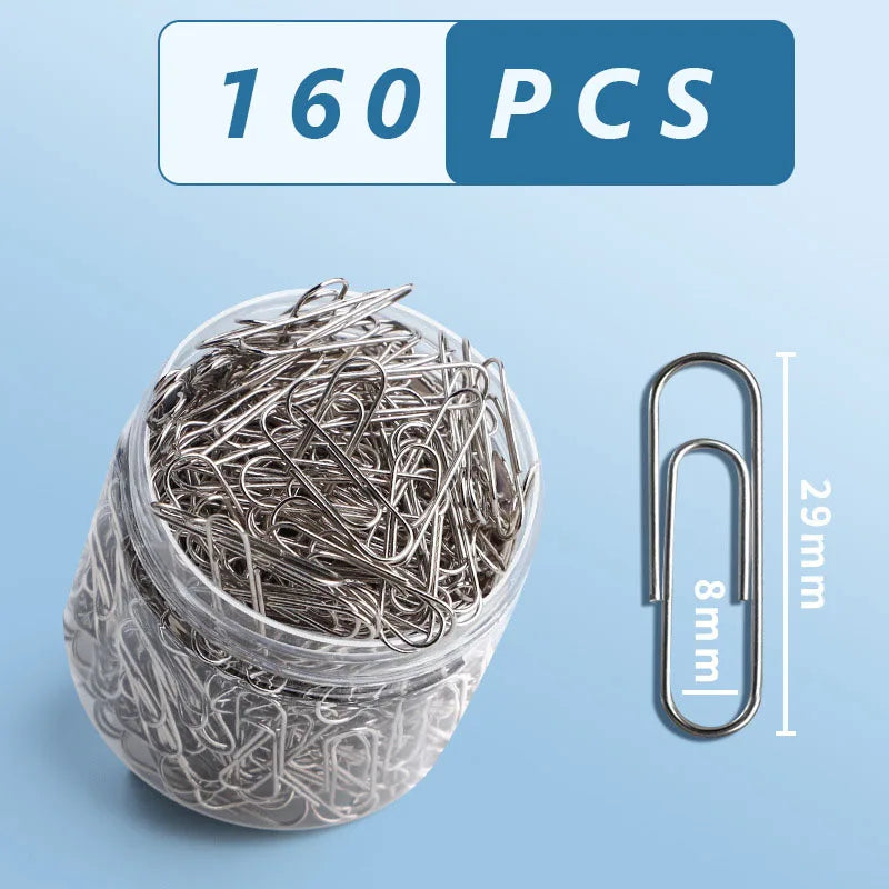 Trombone Métallique 160 pcs