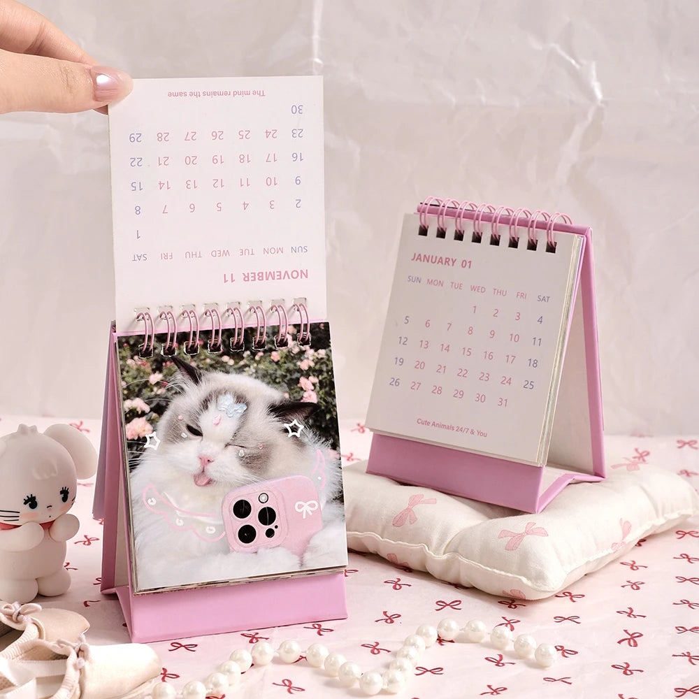Calendrier 2025 - Chat et Chien