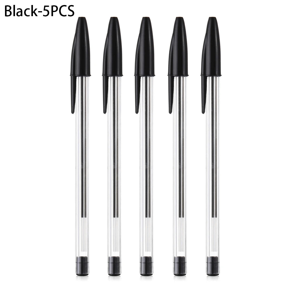 Stylo Bleu, Noir et Rouge 5 ou 10 pièces
